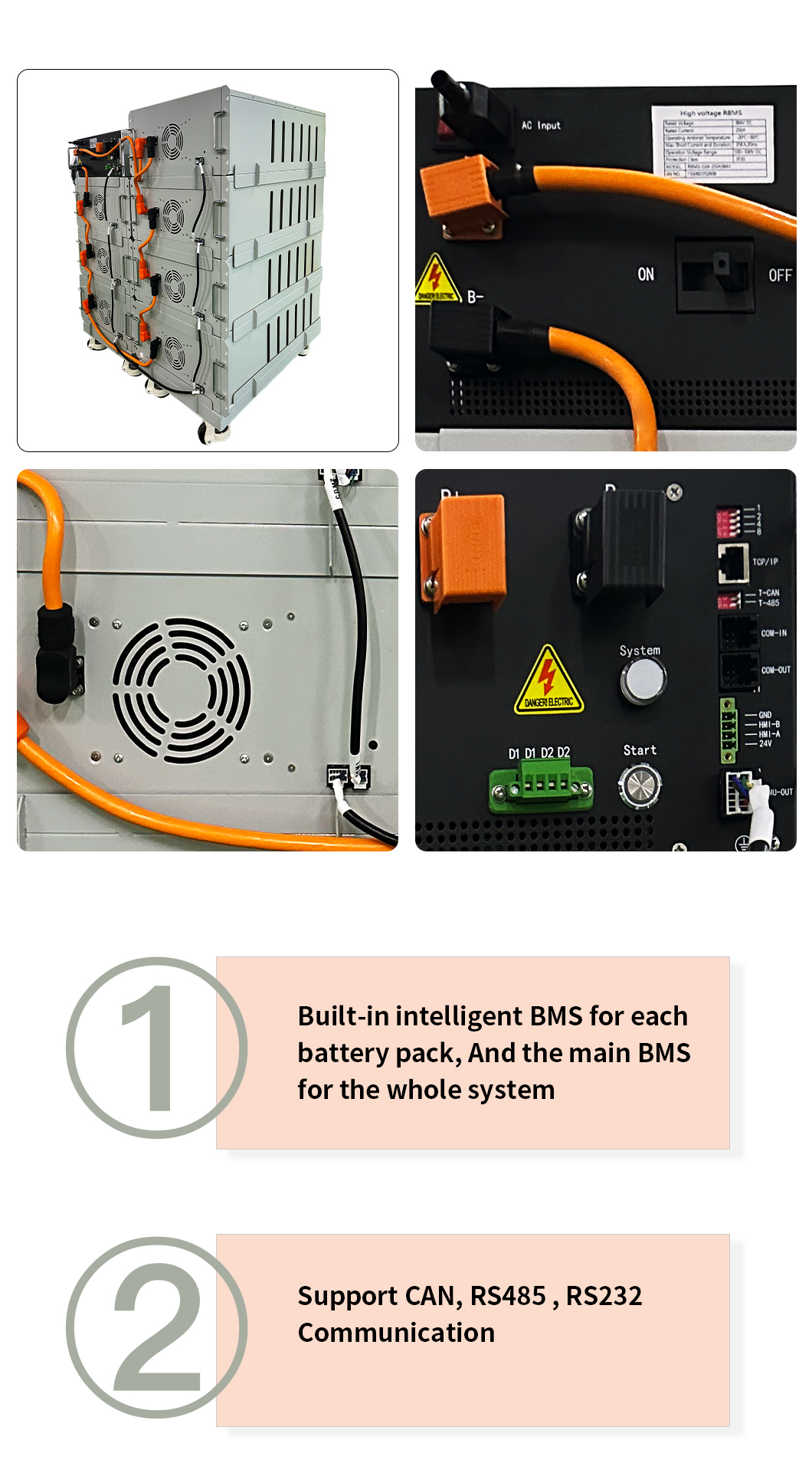 107kwh high voltage battery